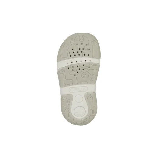 Tapuz Baby Girls Sandals White 23 First Steps Breathable Design - Geox - Image 7