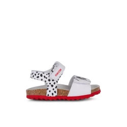 Geox Chalki Baby Sandals White 24 Breathable Open Toe Disney Collaboration