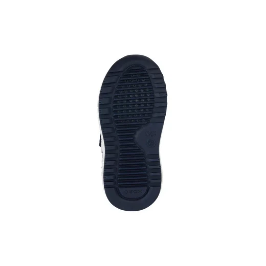 Geox Alben Baby Sneakers Navy Blue For Boys, Lightweight Breathable Suede and Mesh Design, Sporty Retro Style, Size 23, Comfortable for Little Adventurers - Geox - Image 5