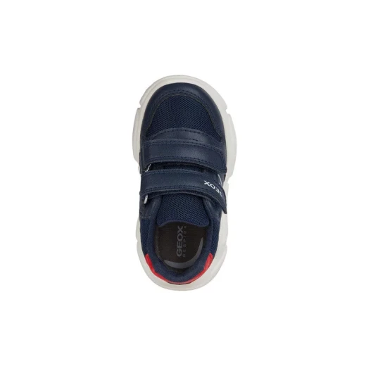 حذاء رياضي جيوكس لايت فلوبي للأطفال باللون الأزرق الداكن مقاس 23، مسامي وخفيف الوزن - جيوكس - Image 6
