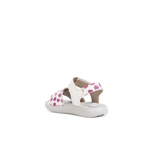 Geox Lightfloppy Baby Sandals White 27, Sporty Chic Summer Footwear - Geox - Image 3