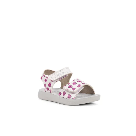 Geox Lightfloppy Baby Sandals White 27, Sporty Chic Summer Footwear - Geox - Image 6