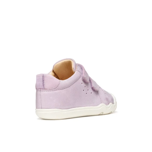 Geox Steppieup Baby Lilac Sneakers Size 25 Lightweight Flexible Nappa Leather Casual Sporty Design Comfortable Fit for Baby Boys Playtime and Activities B4663A.000CL.C8020 - Steppieup - Image 4