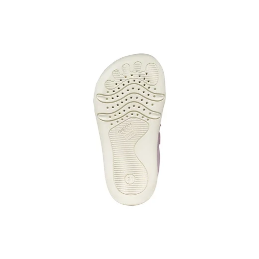 Geox Steppieup Baby Lilac Sneakers: Lightweight & Flexible Nappa Leather Shoes for Toddlers. Designed with Podiatrists for Comfort & Play, Size 22. - Geox - Image 7