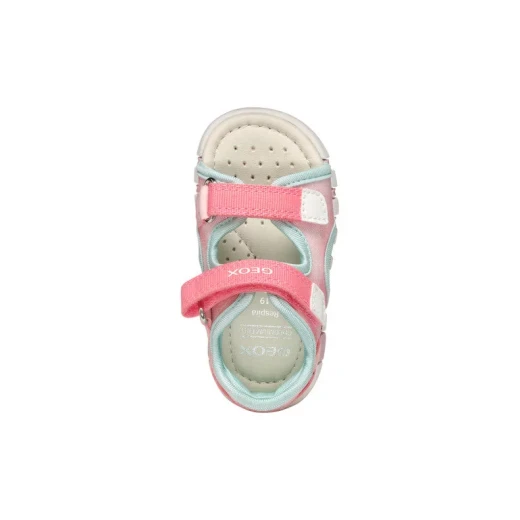 Iupidoo Baby Sandals Salmon 26, Flexible Cushioned First Steps - Geox - Image 9