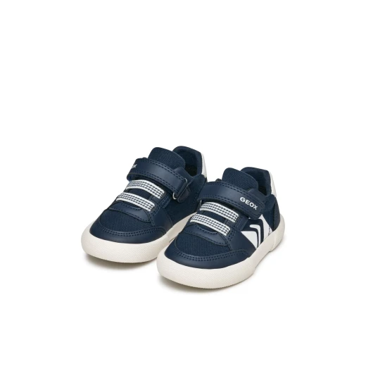 GISLI BABY Navy Sneakers for Baby Boys Size 25 Lightweight Breathable Low Cut Casual Shoes Sporty Dynamic Energy Leather Effect Canvas Upper Stylish Comfort for Little Feet - Gisli - Image 9