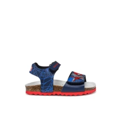 Geox Chalki Baby Sandals Navy 24 Spider Man Lightweight Breathable