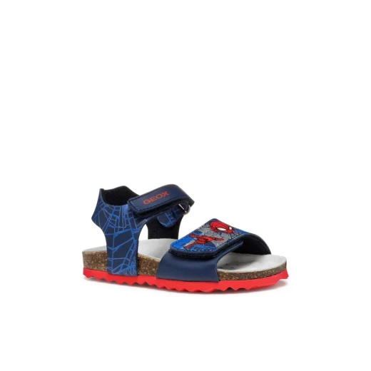 Geox Chalki Baby Sandals Navy 23 Spider Man Lightweight Breathable - Geox - Image 6