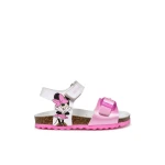 Geox Chalki Baby Sandals White 23, Breathable Open Toe for Girls - Geox