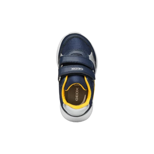 Geox Sprintye Baby Sneakers Navy Blue 22 Low Cut Breathable Mesh and Leather Effect Baby Boy Shoes Comfortable Running Shoe Aesthetic Modern Design SKU B554UB.01454.C4229 - Geox - Image 10