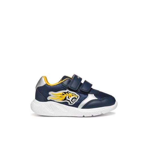 Sprintye Baby Boys' Low Cut Sneakers Navy 24 Breathable Mesh Sprintye Baby Boys' Low Cut Sneakers Navy 24 Breathable Mesh