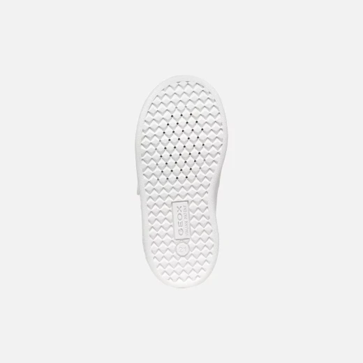 Eclyper Baby Girls' Low Cut Sneakers White Leather Effect 25 - Geox - Image 7