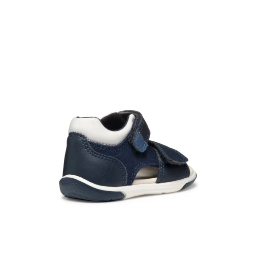 Zapito Baby Boys First Steps Sandals Navy 24 Closed Back Support - Geox - Image 14