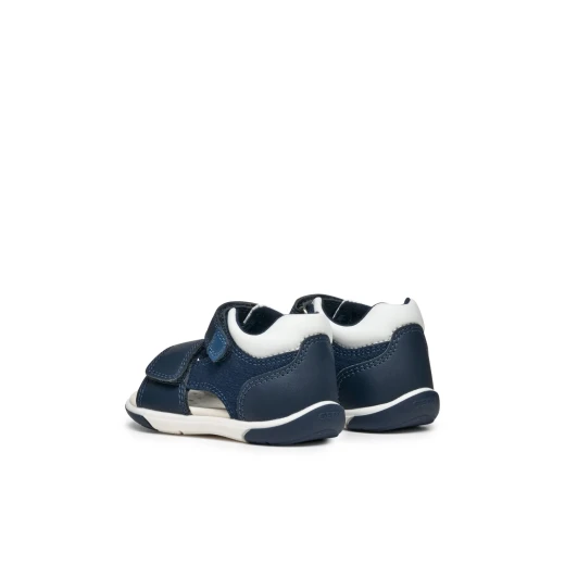 Zapito Baby Boys First Steps Sandals Navy 26 Closed Back Support - Geox - Image 16