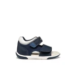 Zapito Baby Boys First Steps Sandals Navy 26 Closed Back Support - Geox