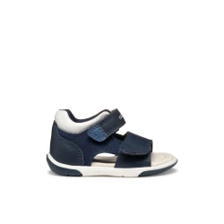 Zapito Baby Boys First Steps Sandals Navy 26 Closed Back Support