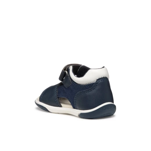 Zapito Baby Boys First Steps Sandals Navy 24 Closed Back Support - Geox - Image 7