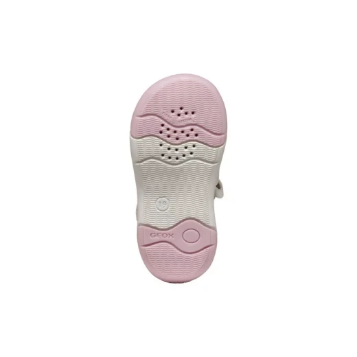 صنادل جيوكس زابيتو للأطفال بيضاء مقاس 26 ذات مقدمة مغلقة للخطوات الأولى - جيوكس - Image 5