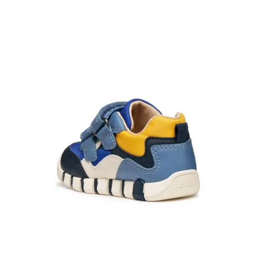 IUPIDOO Baby First Steps Sneakers Royal 23 for Boys, Comfortable Leather Effect Nylon Flexy Cushioning Design, Perfect for Learning to Walk, ITEM B5655A.054FU.CK42G - Iupidoo - Image 5