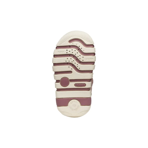 IUPIDOO Baby Girl's First Steps Sneakers ROSE 22 Sporty Design Suede-Like Material Leather Detailing Ideal for Little Explorers Lightweight Comfortable Fit - Iupidoo - Image 10