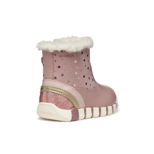 IUPIDOO Baby Girl's First Steps Sneakers ROSE 22 Sporty Design Suede-Like Material Leather Detailing Ideal for Little Explorers Lightweight Comfortable Fit - Iupidoo - Image 5