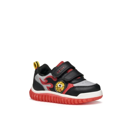 Lightyloo Baby Boys Sneakers Black 25 with LED Lights for Playtime - Lightyloo - Image 3
