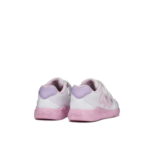 Geox Sprintye Baby Sneakers White 26 Breathable Mesh Running Shoes for Baby Boys Comfortable and Stylish Side Patch Detail in Rubber Coated TPR Material - Geox - Image 8