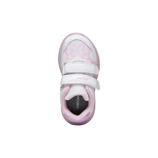 Geox Sprintye Baby Sneakers White 26 Breathable Mesh Running Shoes for Baby Boys Comfortable and Stylish Side Patch Detail in Rubber Coated TPR Material - Geox - Image 9