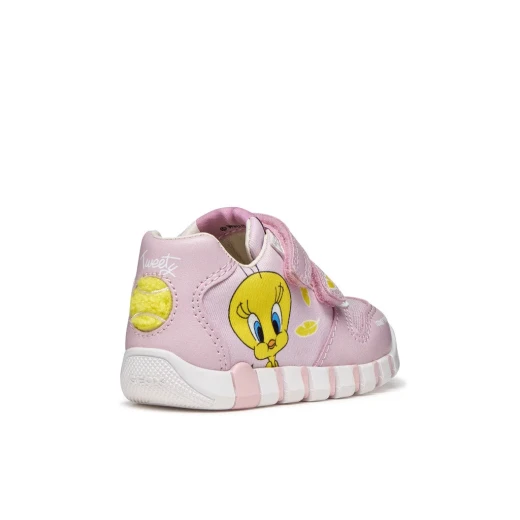 IUPIDOO Baby First Steps Sandal Pink Sporty Casual Design for Boys Size 22 Comfortable Mesh and Leather Effect Material Approved by Italian Podiatrists - Iupidoo - Image 4