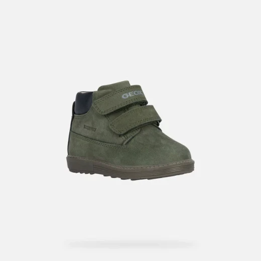 Geox Hynde Baby Waterproof Ankle Boots Dark Green for Boys Size 24 Breathable Cosy Design for Autumn and Winter Weather Fast Delivery and Easy Exchange - Geox - Image 3