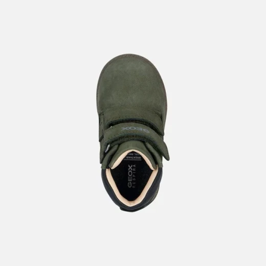 Geox Hynde Baby Waterproof Ankle Boots Dark Green for Boys Size 24 Breathable Cosy Design for Autumn and Winter Weather Fast Delivery and Easy Exchange - Geox - Image 5