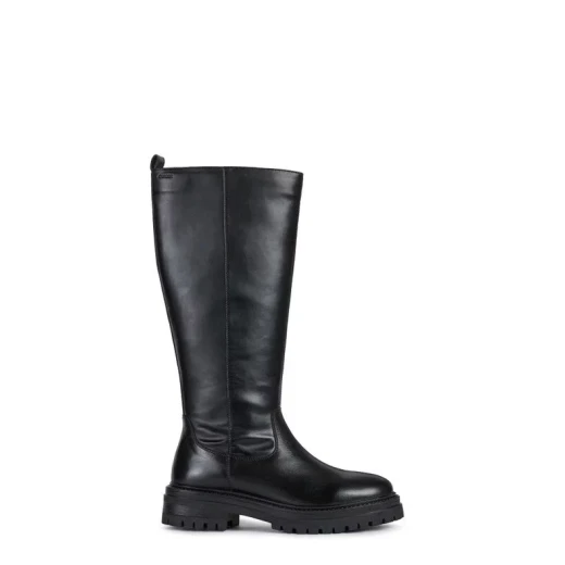 Geox Iridea Woman Black Breathable Waterproof Shoes Size 41 Classic Design with Geox Patented Sole Technology for All Day Comfort and Dry Feet - Geox - Image 2