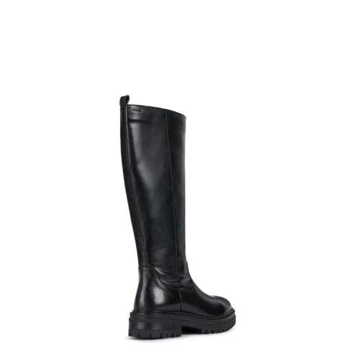 Geox Iridea Woman Black Breathable Waterproof Shoes Size 37, Featuring Patented Perforated Sole Technology for Optimal Comfort and Temperature Regulation, Ideal for Everyday Wear - Geox - Image 4