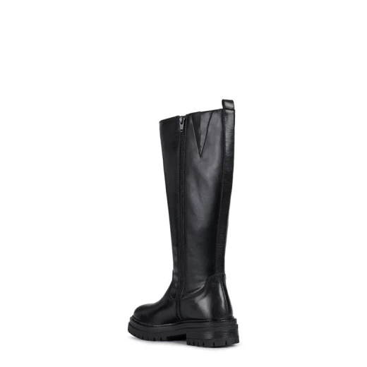 Geox Iridea Woman Black Breathable Waterproof Shoes Size 37, Featuring Patented Perforated Sole Technology for Optimal Comfort and Temperature Regulation, Ideal for Everyday Wear - Geox - Image 5