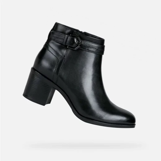 Asheel Woman Genuine Leather Heel Black Size 41 Comfortable Soft Leather Lining Durable Insole Stable Heel Fast Delivery Easy Exchange at GEOX/JOR Stores Asheel Woman Genuine Leather Heel Black Size 41 Comfortable Soft Leather Lining Durable Insole Stable Heel Fast Delivery Easy Exchange at GEOX/JOR Stores