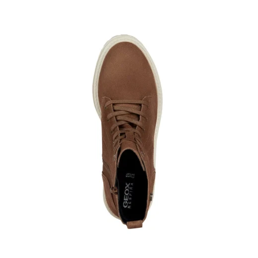 Geox Iridea Woman's Brown Leather Breathable Shoes Size 40 EU with Waterproof Membrane for All Day Comfort and Easy Exchange at Geox Stores - Geox - Image 6