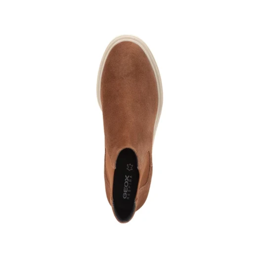 Geox Damiana Woman Brown Leather Breathable Shoes Size 40 with Patented Sole Technology for All Day Comfort Waterproof and Temperature Regulating - Geox - Image 6