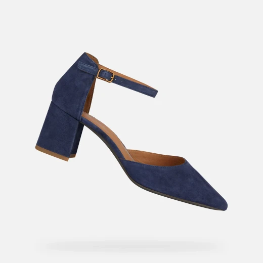 Geox Bigliana Women's Court Shoes Navy Blue Suede Mid Heel Pointed Toe Classic Design Size 40 Versatile and Easy to Match Formal and Special Occasions Geox Bigliana Women's Court Shoes Navy Blue Suede Mid Heel Pointed Toe Classic Design Size 40 Versatile and Easy to Match Formal and Special Occasions
