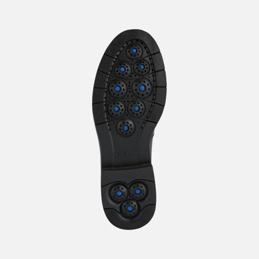 Geox Spherica EC1 Woman's Loafer Black Leather Style 37 Exceptional Comfort Breathable Cushioning Timeless Design Perfect For Work or Formal Outfits Fast Delivery Easy Exchange - Image 6