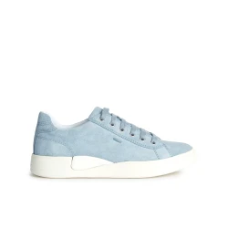 Lauressa Woman Sneakers Light Blue Suede Tennis Shoe Style Size 37