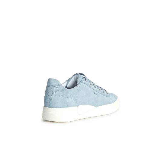 Lauressa Woman Sneakers Light Blue Suede Tennis Shoe Style Size 37 - Geox - Image 5