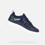 حذاء رياضي جيوكس سفيريكا نسائي أزرق كحلي جلد شمواه مقاس 37 مسامي مبطن - جيوكس