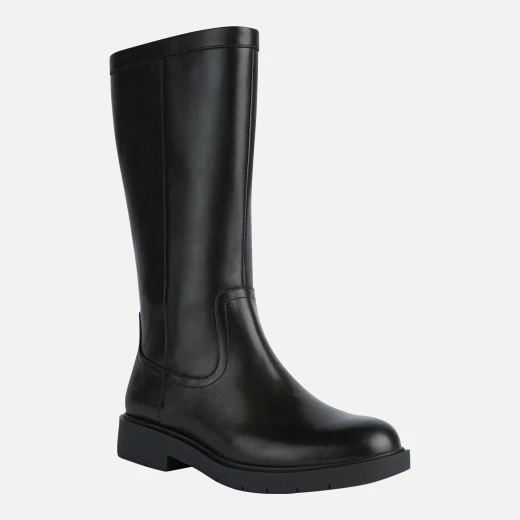 Geox Spherica EC1 Women's Breathable Leather Ankle Boots Black Size 38 - Geox - Image 3