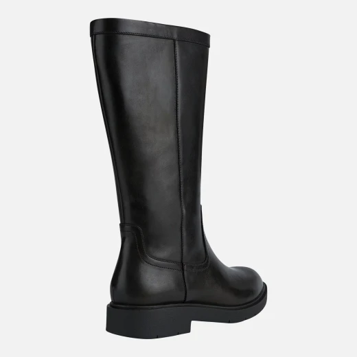 Geox Spherica EC1 Women's Breathable Leather Ankle Boots Black Size 38 - Geox - Image 4