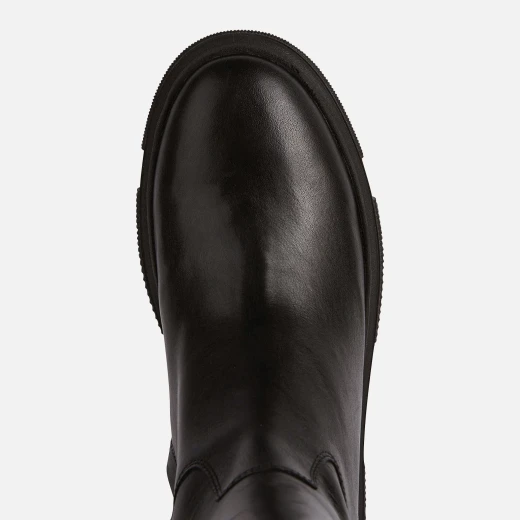 Geox Isotte Women's Black Nappa Leather Hybrid Ankle Boots Size 37 - Geox - Image 5