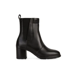 Geox Seralise NP ABX Women's Waterproof Ankle Boots Black Leather 36. Ultra Comfortable City Style Footwear for Bad Weather. Easy Match Everyday Wear