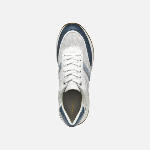 Desya Woman Sneakers Off White 41 Lightweight Breathable Casual Shoes - Geox - Image 5