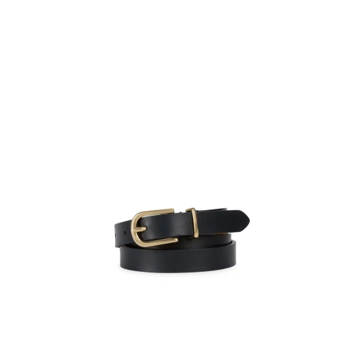 Geox Women's Navy Blue Nappa Leather Belt 2cm Wide, Size 85, Featuring a Classic Rounded Buckle, Perfect for Casual Outfits and Easy Matching. Crafted from Supple Leather. - Geox - Image 3