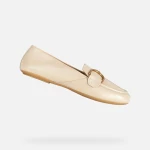 Geox Palmaria Woman Loafer Cream 36 Breathable Lightweight Urban Style - Geox
