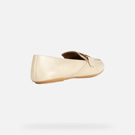 Geox Palmaria Woman Loafer Cream 36 Breathable Lightweight Urban Style - Geox - Image 4